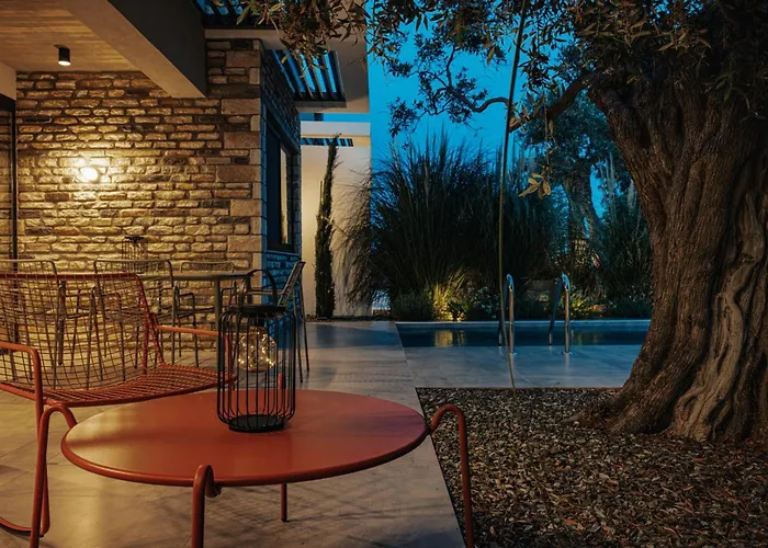 Olive Blue Thassos Luxury