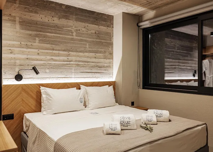 Olive Blue Thassos Luxury